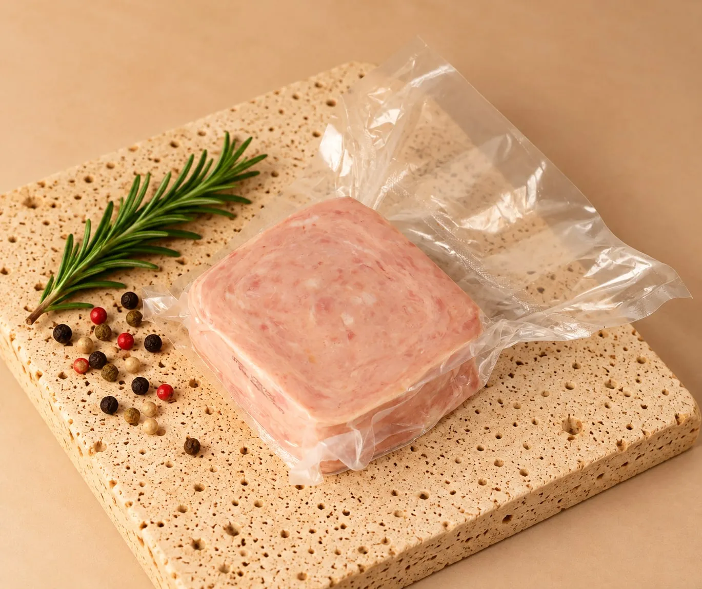 Jamón de cerdo: Porción al vacío