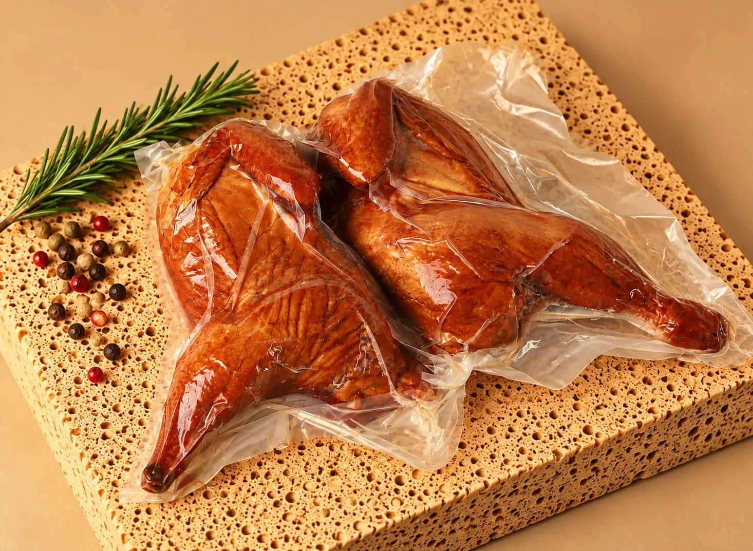 Pollo ahumado